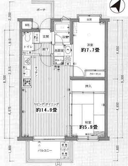 20486-ra-203-間取図